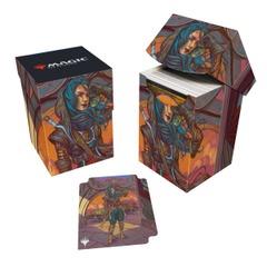 Ultra Pro - Deck Box 100+ - MTG 2025 Multiplanar Race: Borderless Racer 1